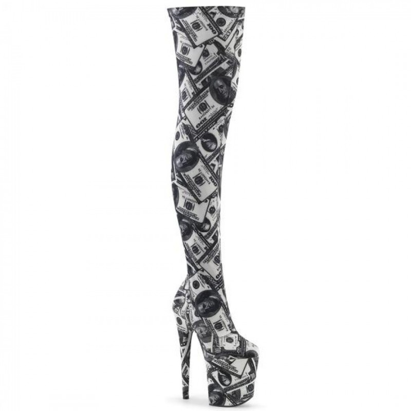 Pleaser FLAMINGO-3000DP FLAM3000DP/W-BFA/M