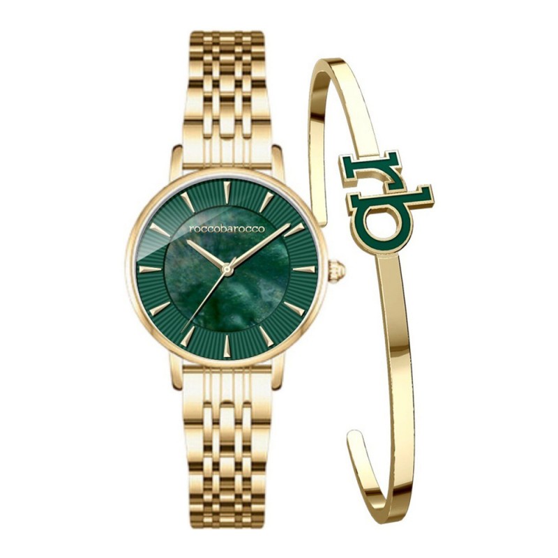 Rocco Barocco Ladies Watch and Bangle Set RB.4659L...