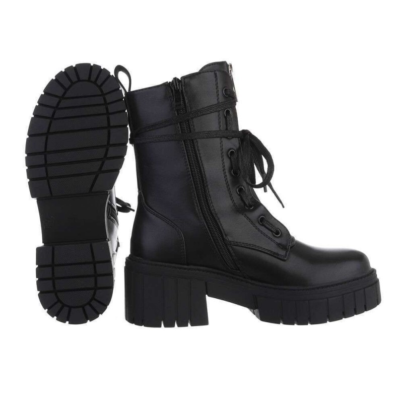 Salinyang platform ankle boots DE1039B-E