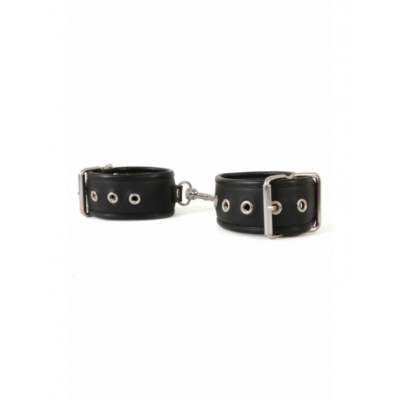 Spazm Leatherlook Handcuffs R1005-BK-ru